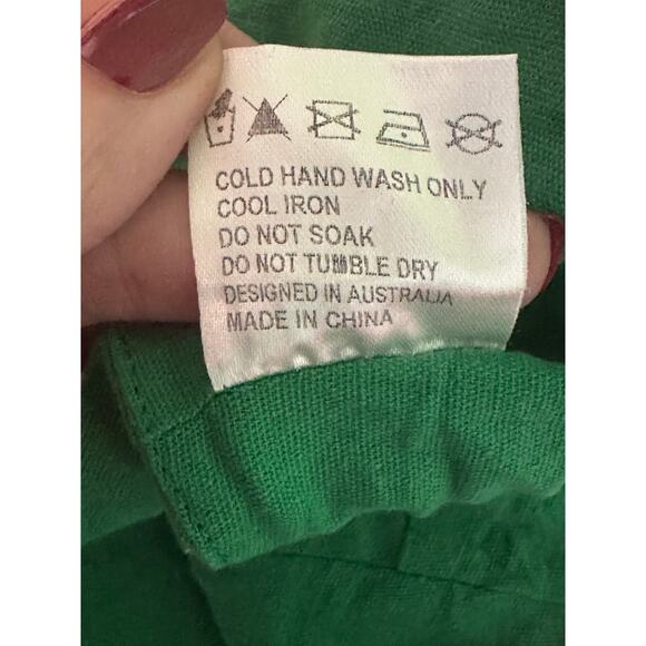 Princes Polly vibrant green bandeau strapless top size 4 - Picture 5 of 12